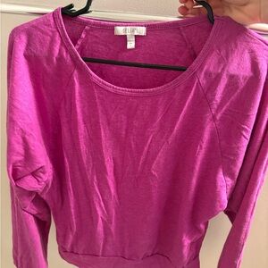 dELiA*s Fuchsia Long Sleeve Top
